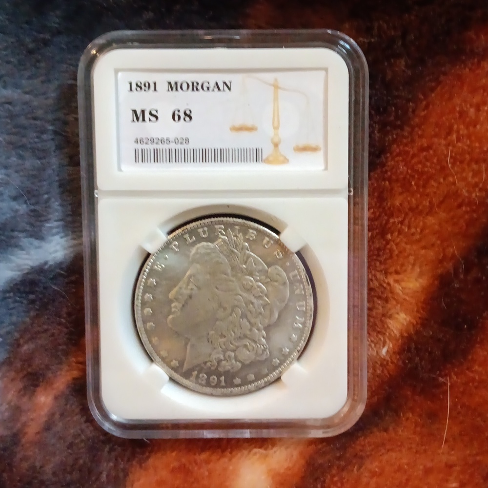 1891 O morgen dollar